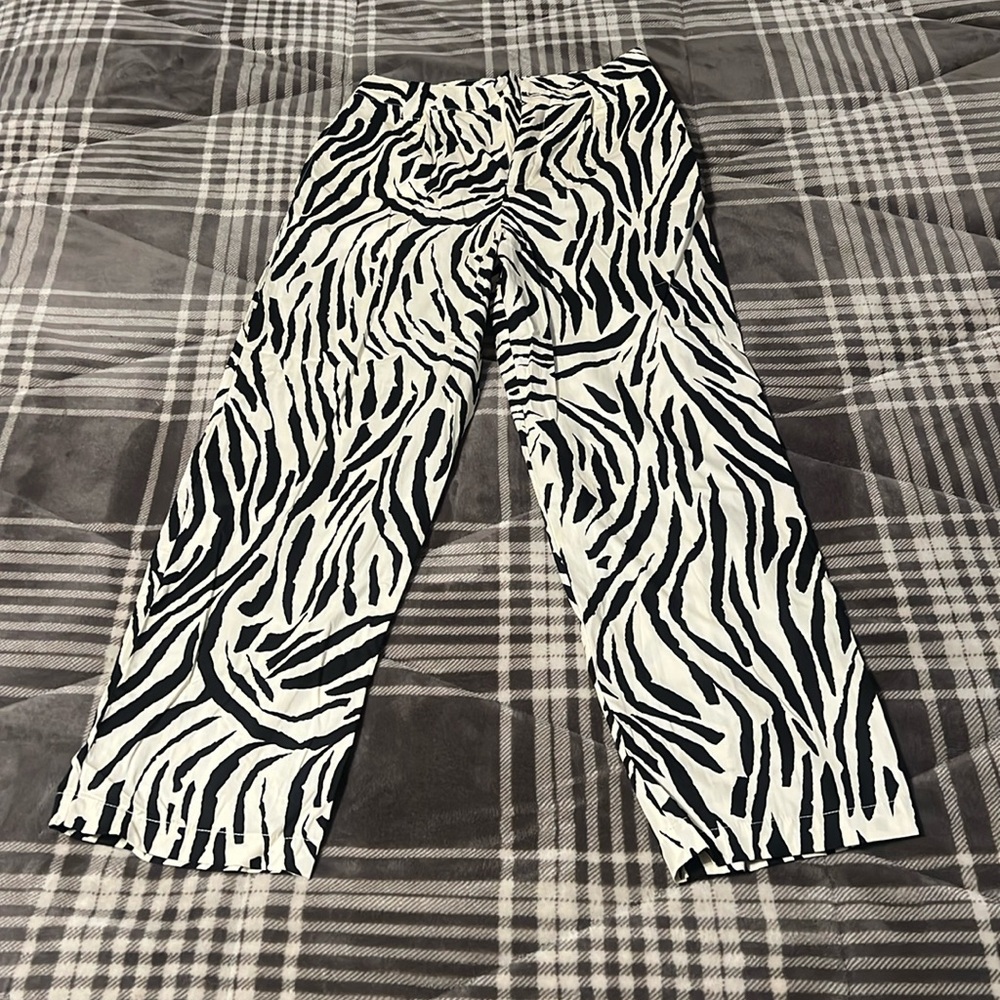 NWT Mango print pants